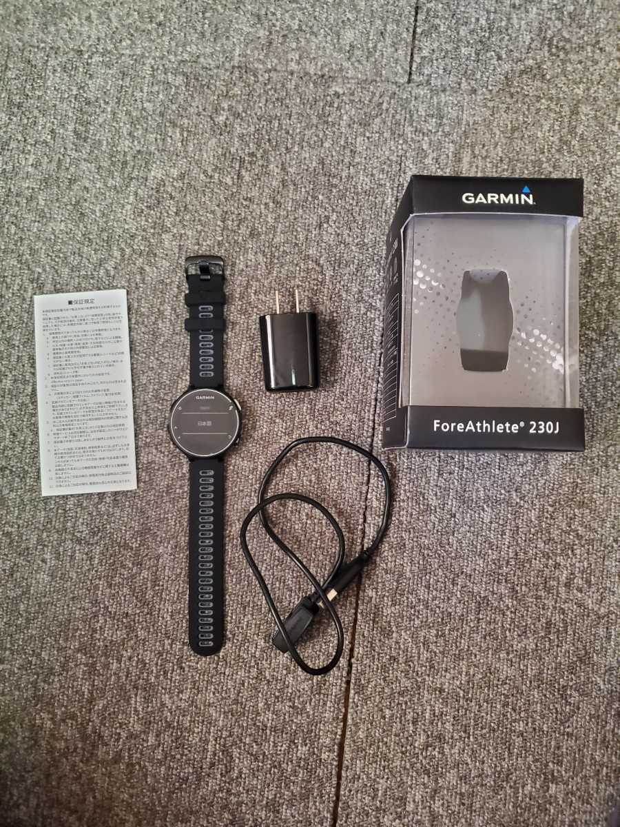 中古 GARMIN Foreathlete 55 ガーミン ランニング GPS
