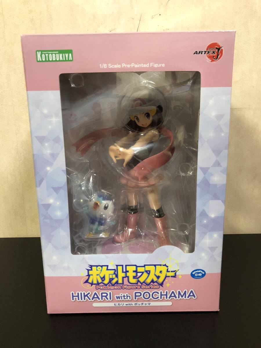 ヒカリ with J ARTFX コトブキヤ ナエトル ポッチャマ ポケモン