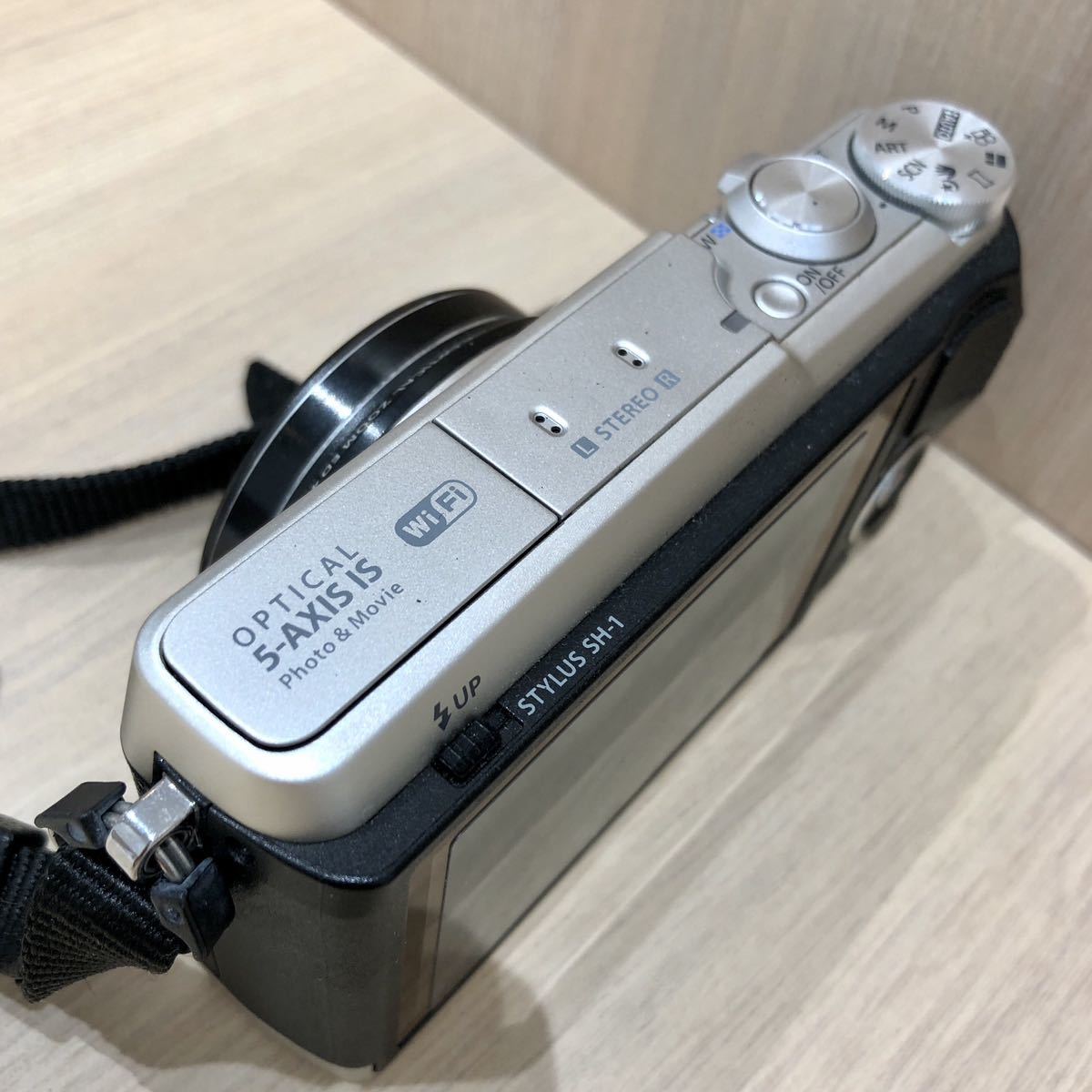 S5379 起動確認済 OLYMPUS オリンパス STYLUS SH-1 OPTICAL 5-AXIS IS 