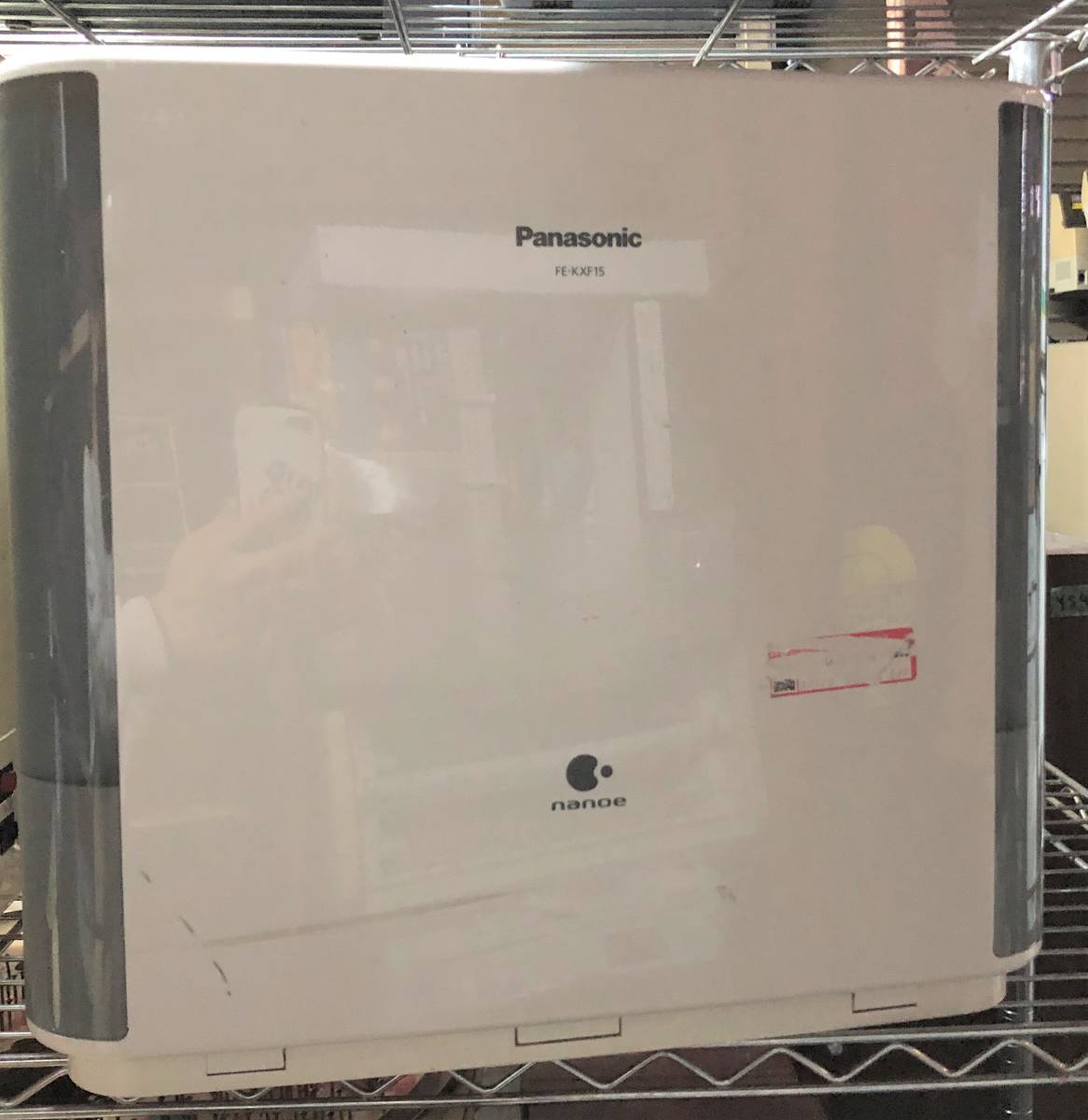 YU-913　気化式加湿器 Panasonic パナソニック FE-KXF15 ヒートレスファン 大型　通電OK　動作確認済み　中古品　MME　
