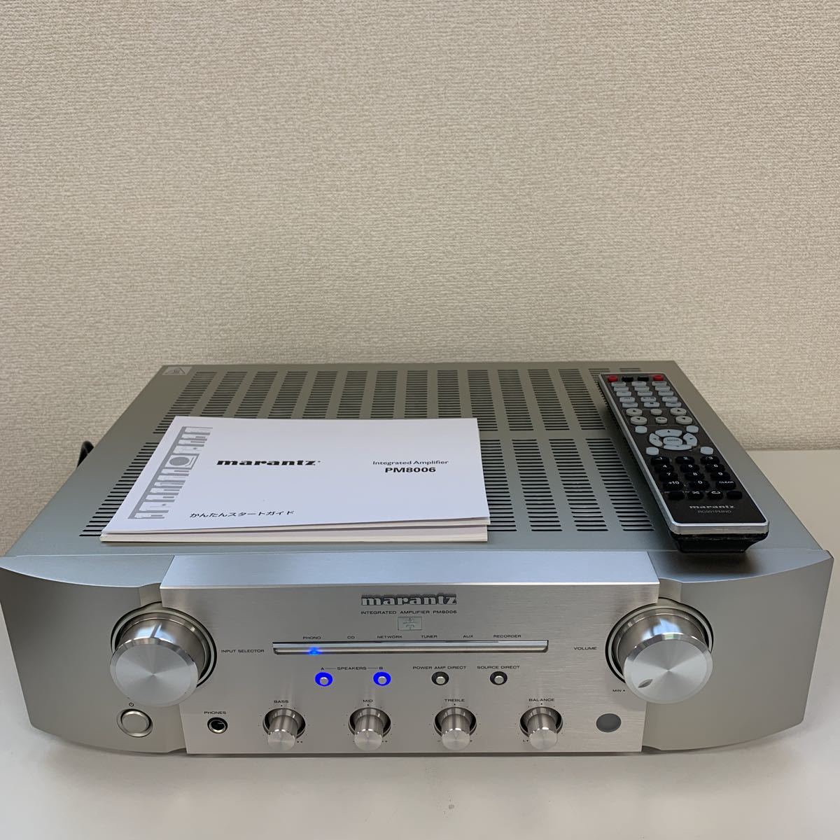 Marantz マランツ PM8006 プリメインアンプ 2018年製 動作確認済 菊HG
