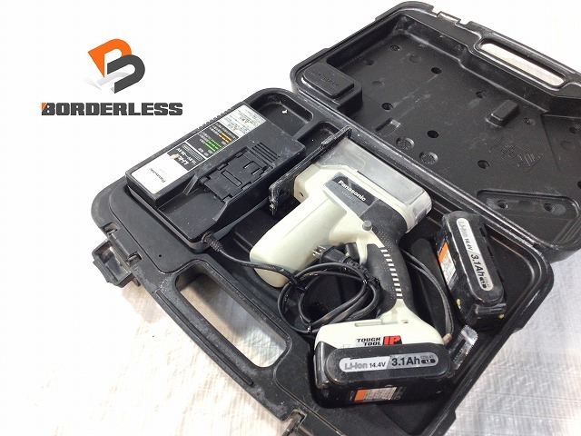 セール，新作登場 品 Panasonic パナソニック 14.4V 充電角穴カッター EZ4543 バッテリー2個 14.4V 3.1Ah LZタイプ 充電器 EZ0L81 ケース付 64451(切断機一般)｜売買されたオークション情報、yahooの商品情報をアーカイブ公開 木工用