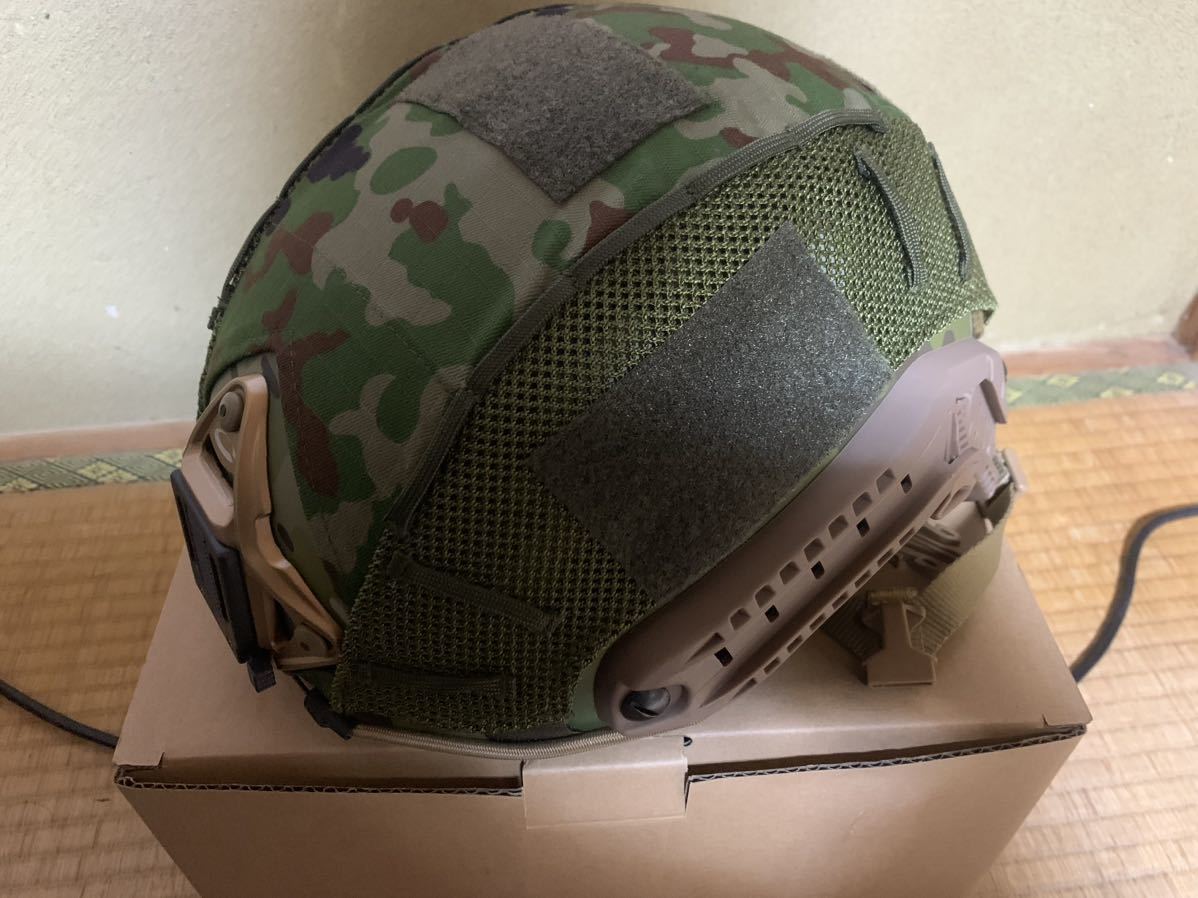 陸自迷彩 Ops core fastヘルメットカバー 陸自迷彩 FASTヘルメット用