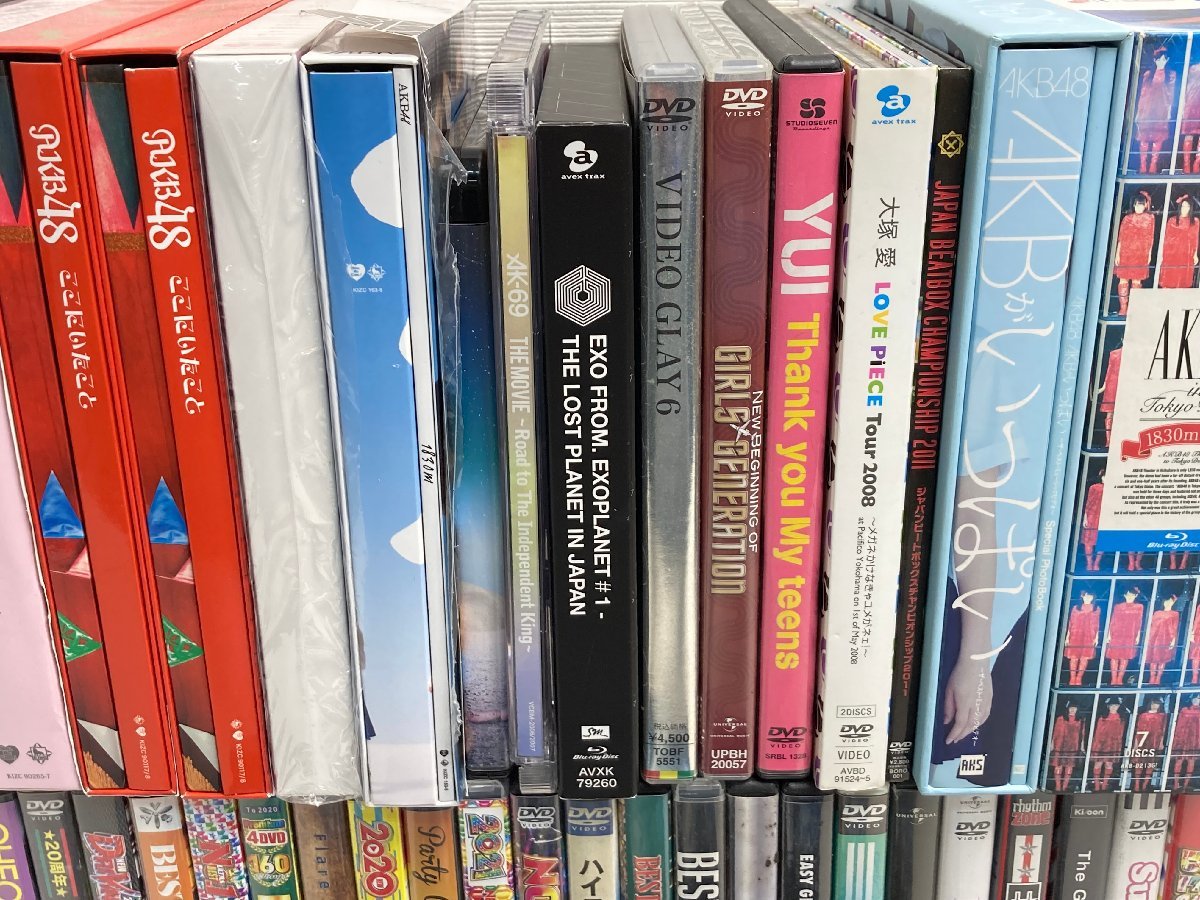 ☆99-11-5942】□中古品□音楽 DVD まとめ 三代目Jsoul Brothers AKB48