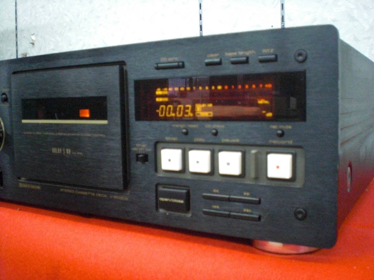 TEAC V-6030S カセットデッキ ジャンク ティアック ジャンク品 電源OK