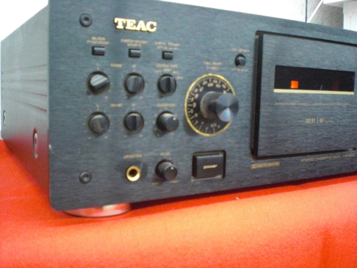 TEAC V-6030S カセットデッキ ジャンク ティアック ジャンク品 電源OK