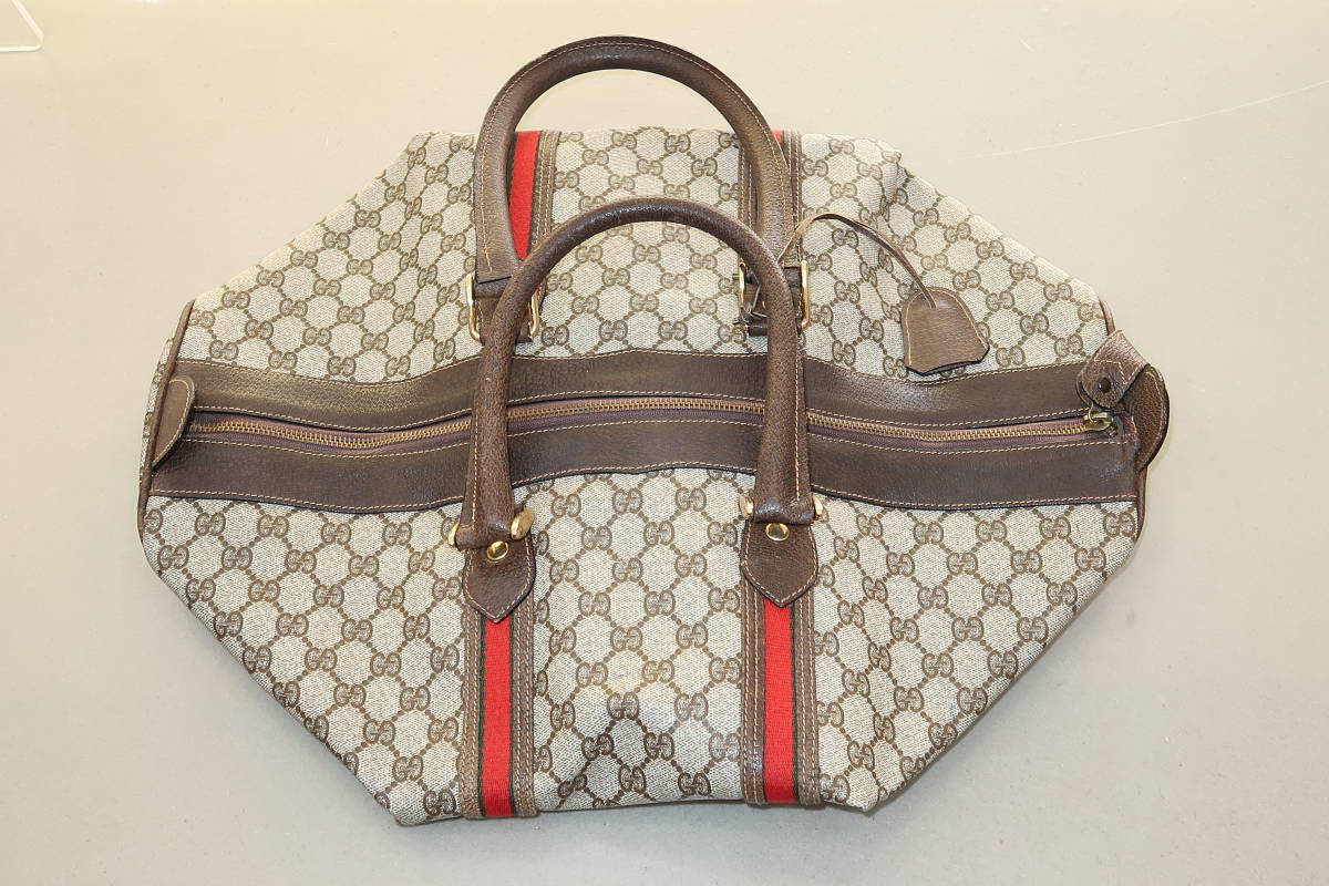 △▽GUCCI グッチ PVC ボストンバッグ△▽ グッチ 【公式通販】