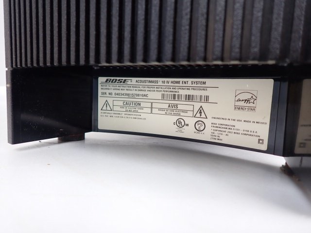 BOSE AM-10IV 5.1ch ホームシアターセット/サテライトスピーカー