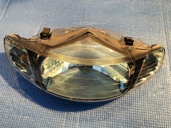 ☆￥100オークション ホンダ ライブディオZX AF35 純正 ヘッドライト☆