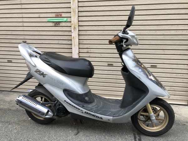 ☆￥100オークション ホンダ ライブディオZX AF35 純正 ヘッドライト