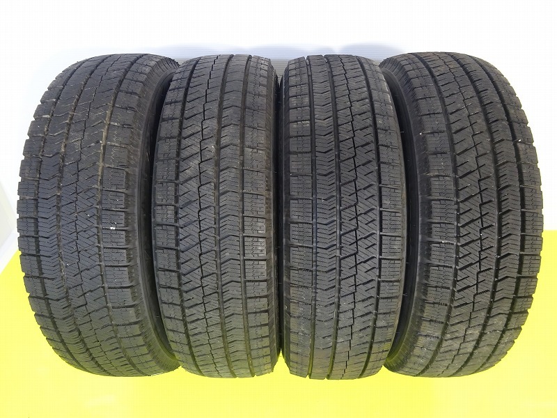 【青森発】175/65R15 84Q★9.5-8.5分山 BRIDGESTON VRX2 2021年製 4本価格 中古 スタッドレス【送料無料】AOM-S0119