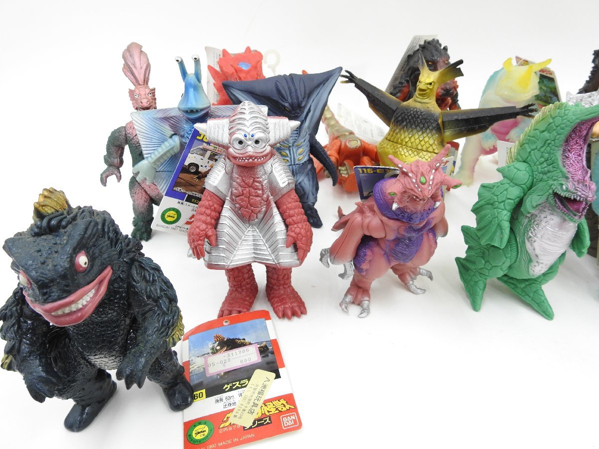 当時物 打ちこみ イカルス星人 ソフビ ウルトラ怪獣