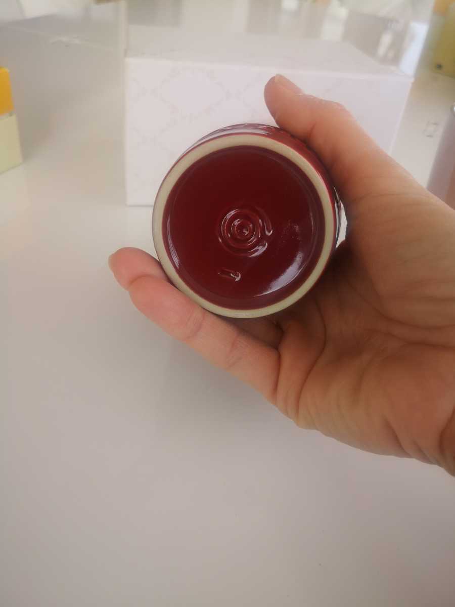 ル・クルーゼ LE CREUSET ルクルーゼ ショートタンブラーセット　レッド&ホワイト_4