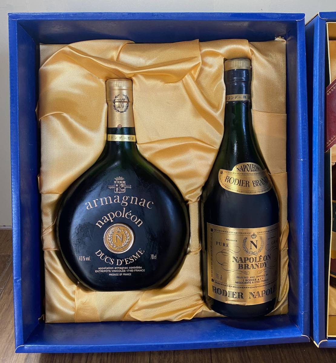 未開栓】古酒ブランデー4本まとめ - 未開栓 洋酒 古酒 まと