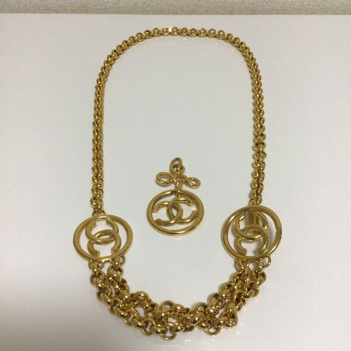 CHANEL⁄シャネル ゴールド ココマーク チェーン ベルト i_130 公式通販