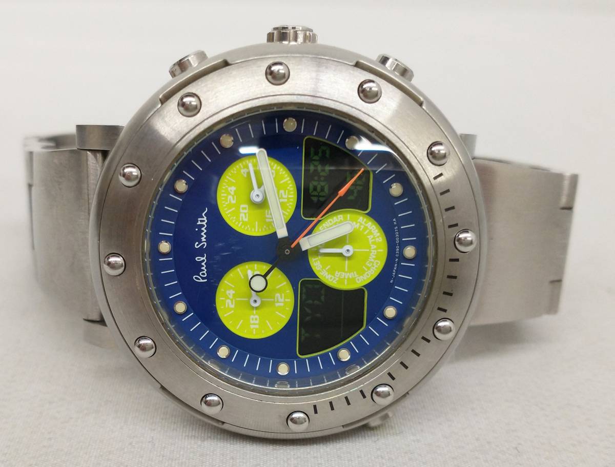 ジャンク【うまく合わせれず】 Paul Smith ポールスミス C390-Q02489 