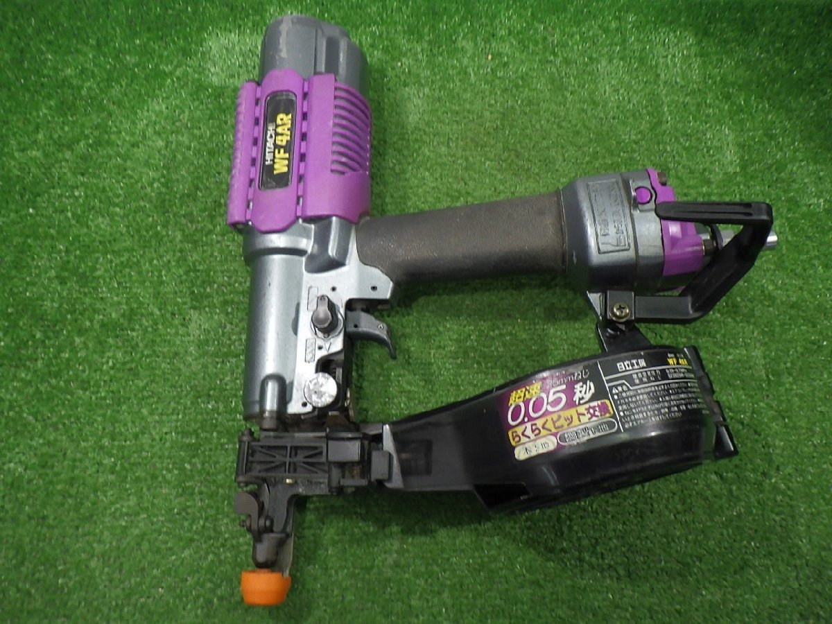 使用感あり☆日立 4㎜ ネジ打ち機 WF4AR ケース付 木下地用 鋼製下地用