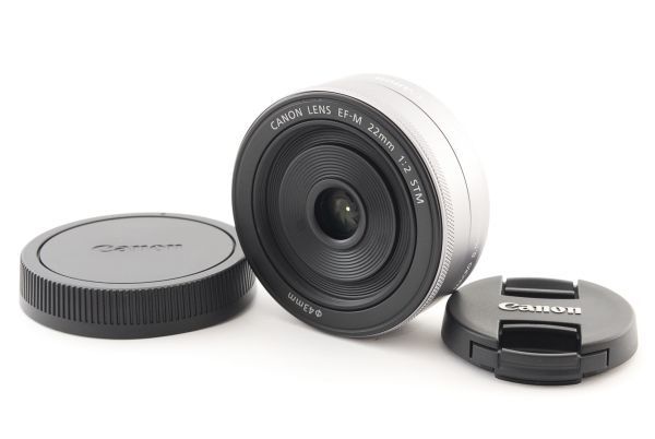 11238☆極上美品☆ Canon キヤノン EF-M 22mm F2 STM 【公式通販】