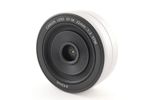 11238☆極上美品☆ Canon キヤノン EF-M 22mm F2 STM 【公式通販】