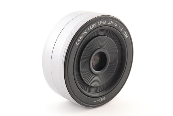 11238☆極上美品☆ Canon キヤノン EF-M 22mm F2 STM 【公式通販】