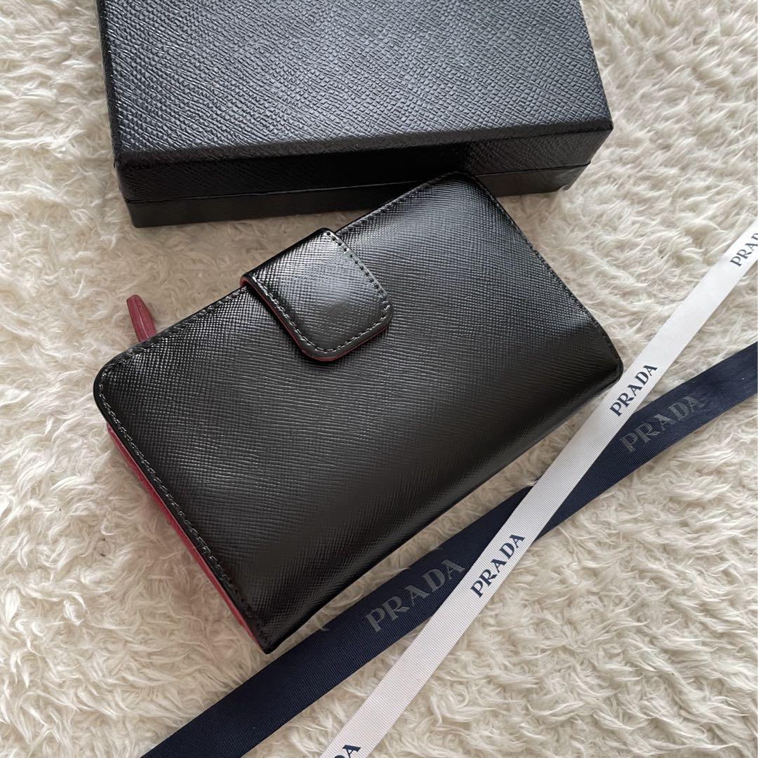 限定価格】228 PRADA プラダ 2つ折り財布 prada 【公式通販】
