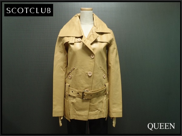 SCOT CLUB コート 即決！SCOT CLUB レザージャケット□スコットクラブ/コート L1B#MS3