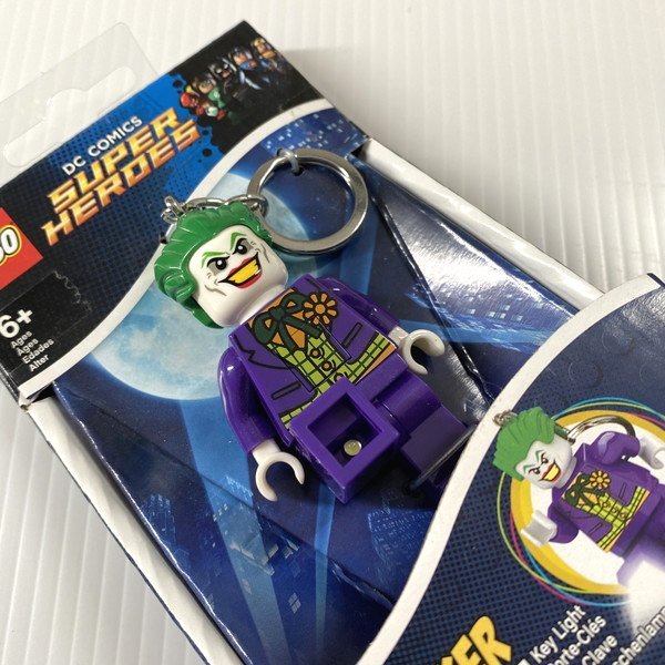 新品】LEGO DC SUPER HEROES ジョーカー LEDライト キーホルダー キー 