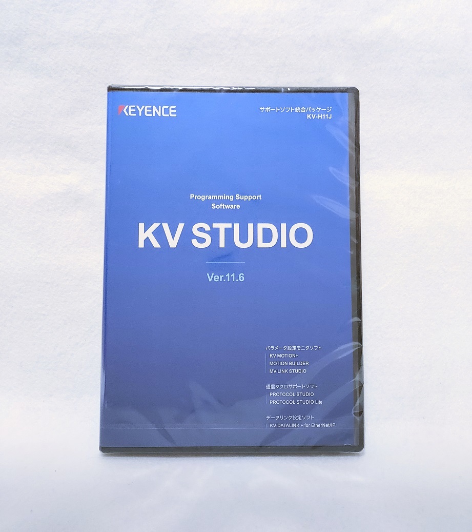 Keyence Studio キーエンス 最新 KV STUDIO Ver.11.6 日本語版 KV-H11J KEYENCE KV シーケンス PLC ラダーソフト ...