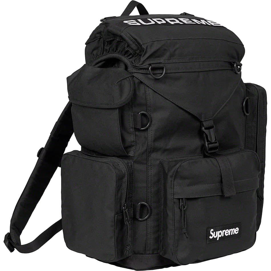 送料無料 黒 Supreme Field Backpack Black 23SS シュプリーム フィールド バックパック ブラック box logo ボックスロゴ 新品未使用