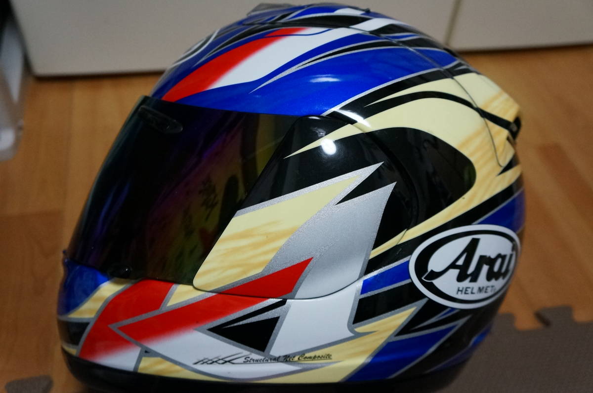 当時物 Arai RX-7RR4 北川圭一 選手 レプリカ KITAGAWA キタガワ
