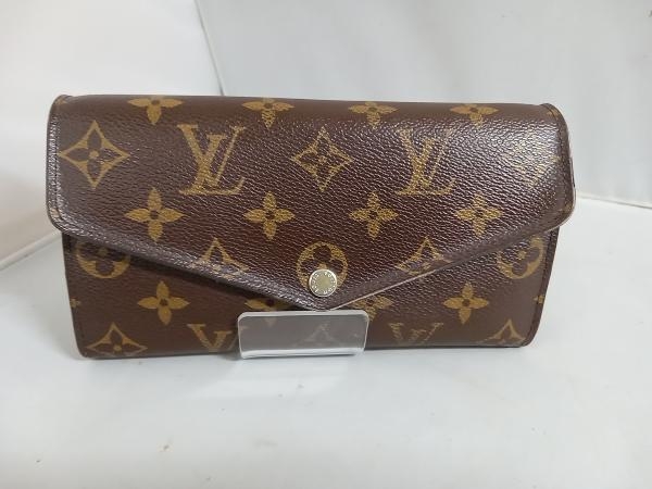 LOUIS VUITTON　ルイ　ヴィトン FS1174　モノグラム　ポルトフォイユ・サラ　M60531 二つ折り長財布　ブラウン　茶色