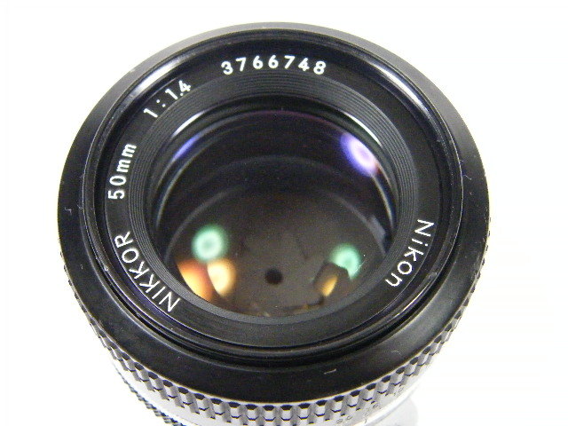 ◎ Nikon NIKKOR 50mm 1:1.4 ニコン NIKKOR 50mm F1.4 単焦点レンズ