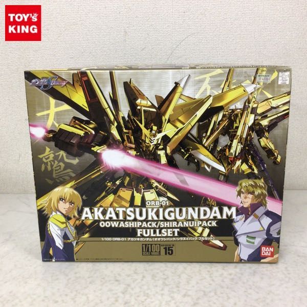 1円〜 バンダイ 1/100 機動戦士ガンダムSEED DESTINY アカツキガンダム
