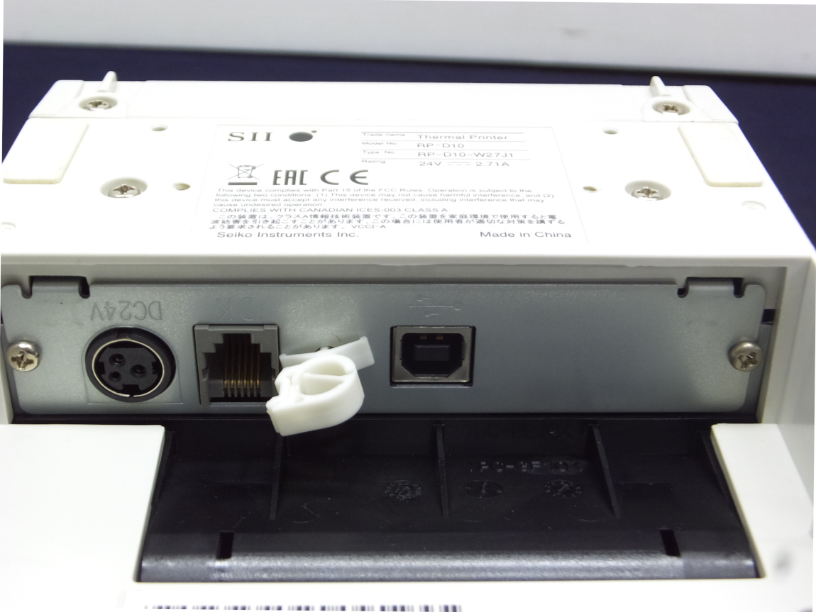 Airレジ対応SII RP-D10サーマルレシートプリンター 新品レシート