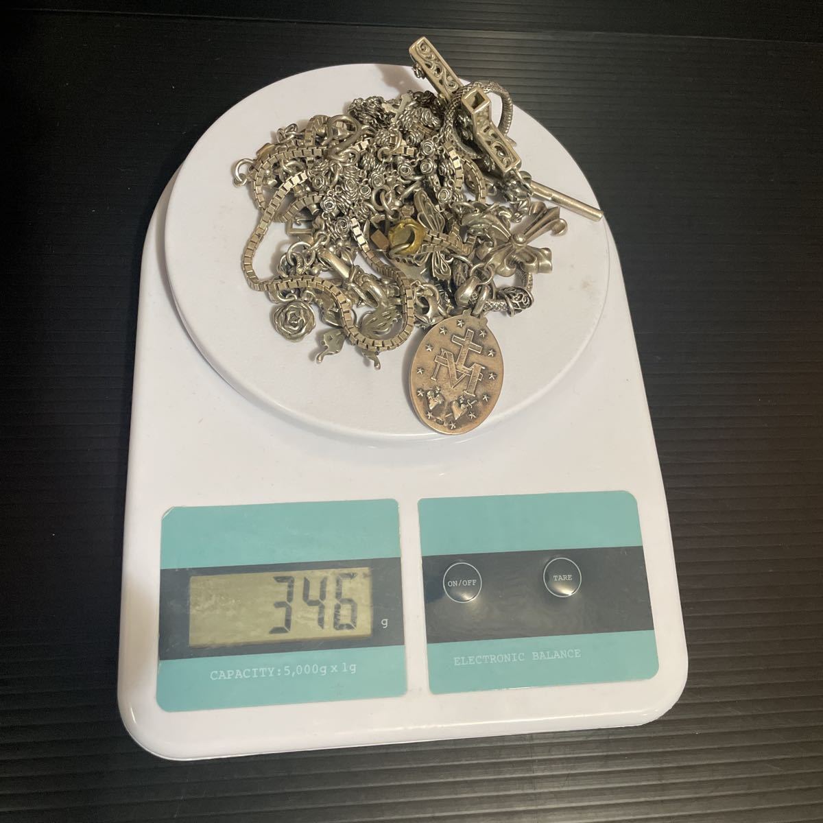 シルバー　925 STERLING k10 整理品 ネックレスまとめ売り　現状渡し　ジャンク品　300g以上