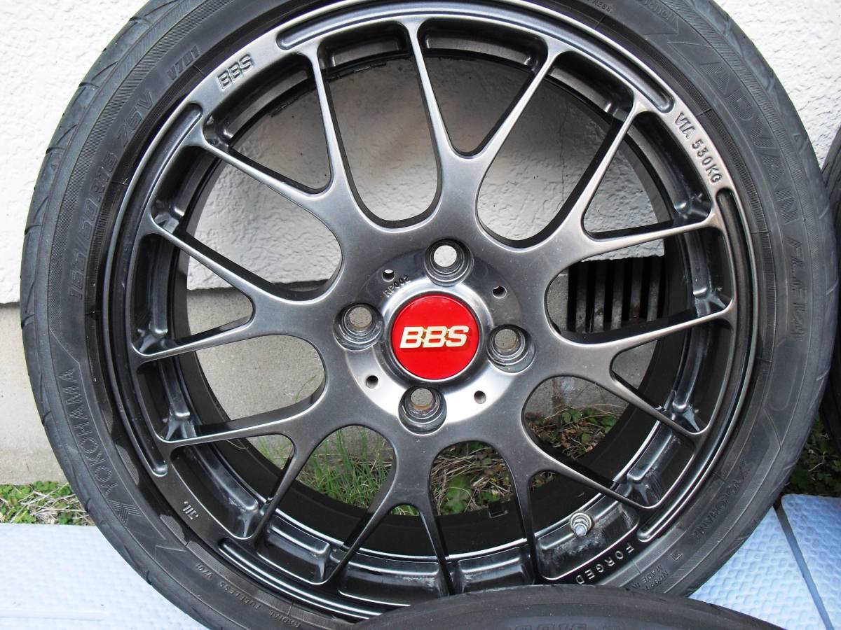 美品 BBS RP （002）ダイヤモンドブラック、4H、PCD100、16インチ、5.0 