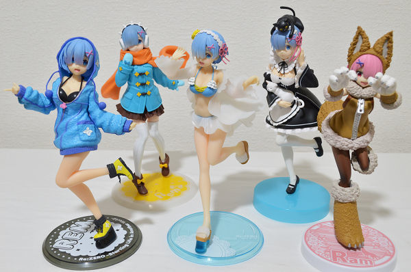 1円スタート大量処分】美少女フィギュア 22体セット(リゼロ レム  