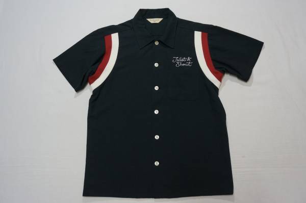 RADIALL ラディアル★美品 ボーリング シャツ 黒 Sサイズ/半袖