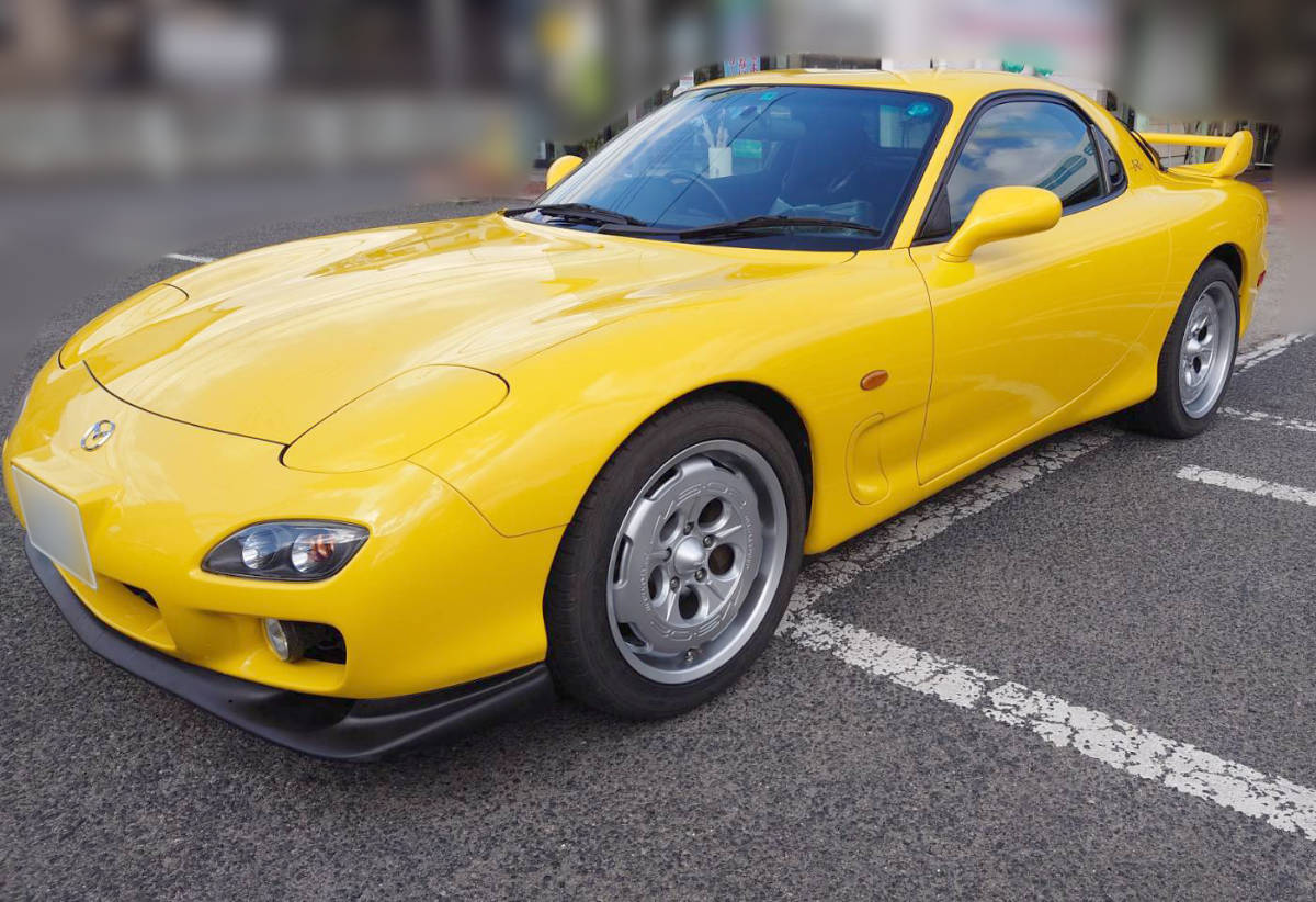 【FD3S用】リペア済マツダスピード MS-02S RAYSアルミホイール　17×8.0J+33　17×9.0J+38 PCD114.3 5H　高橋啓介モデル【希少オフセット】