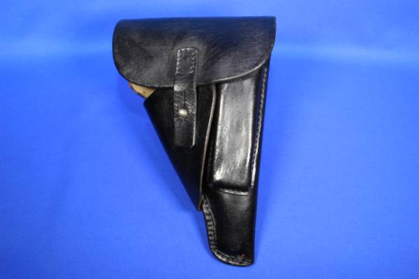 黒革製★ワルサー P38専用 レザー ホルスター★GBB