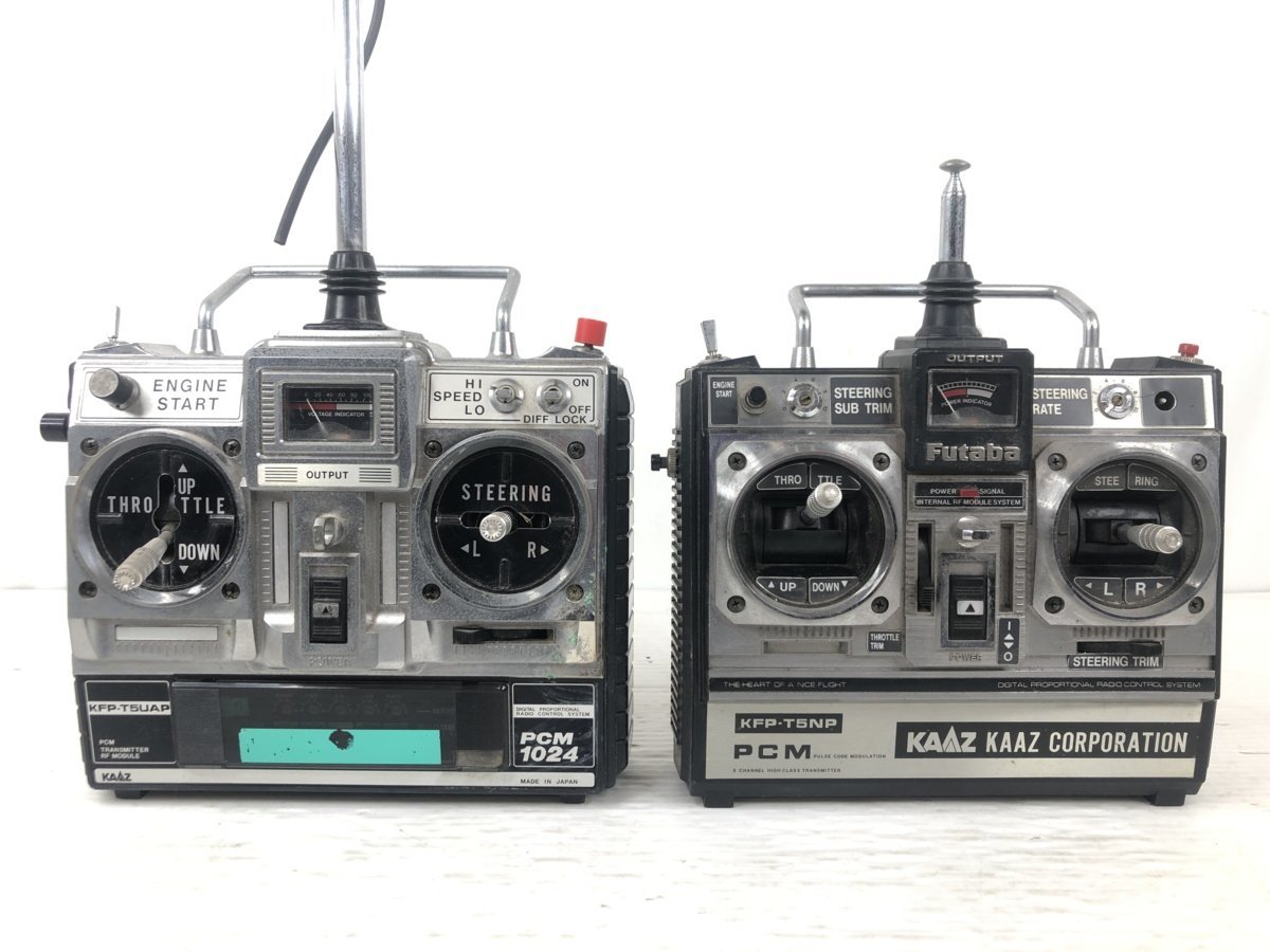 希少 FUTABA プロポ 2台 KAAZ CORPORATION カーツ LMA535KXE グラス