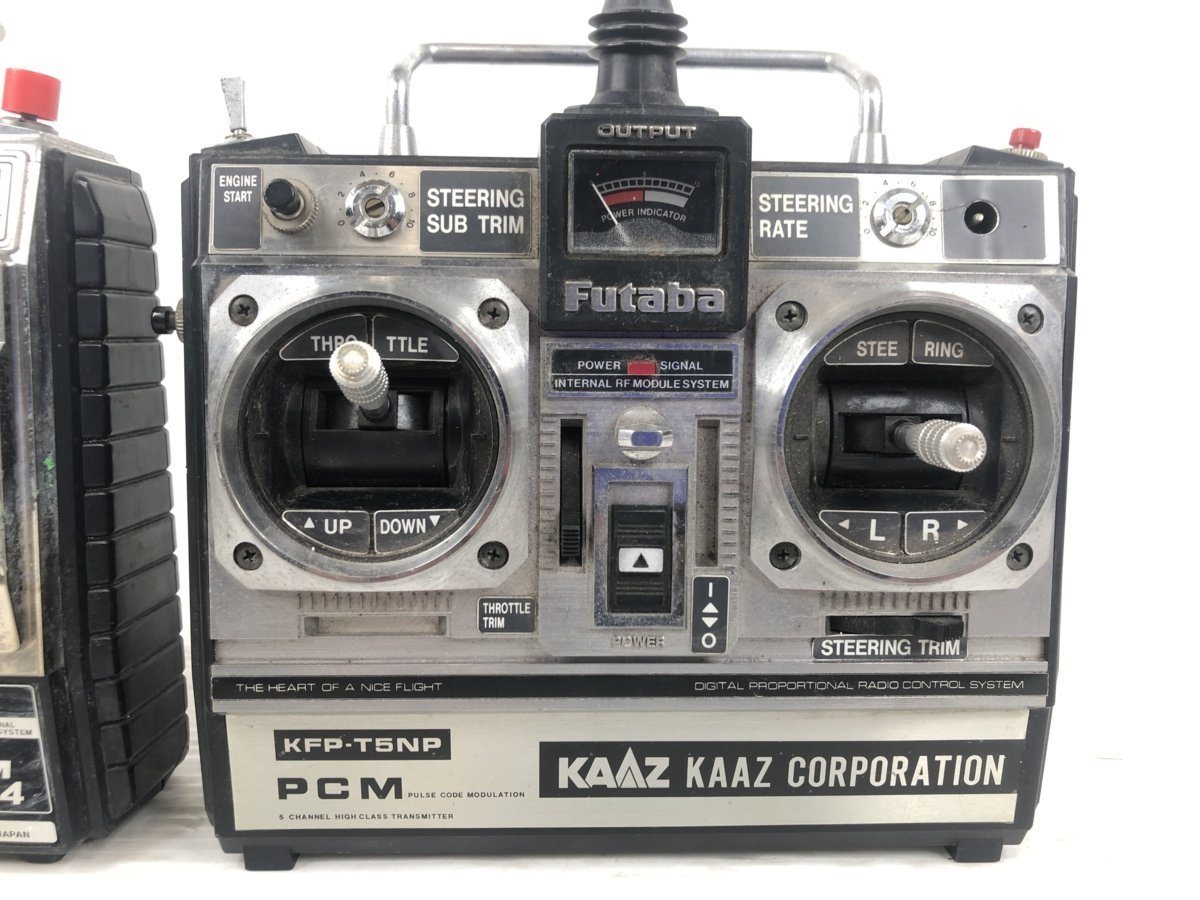 希少 FUTABA プロポ 2台 KAAZ CORPORATION カーツ LMA535KXE グラス