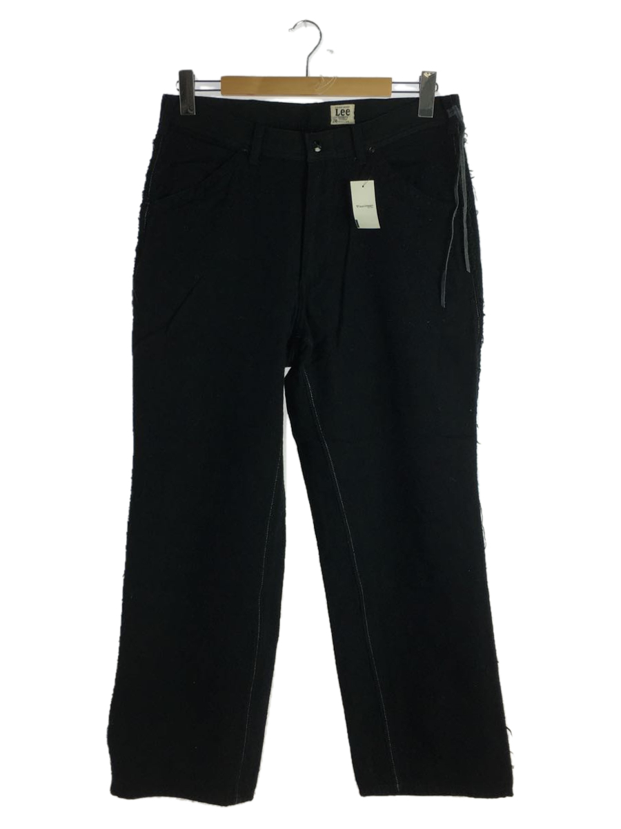 YSTRDY’S TMRRW◆ストレートパンツ/34/ウール/NVY/WIDE LEG 925 PANTS by Lee