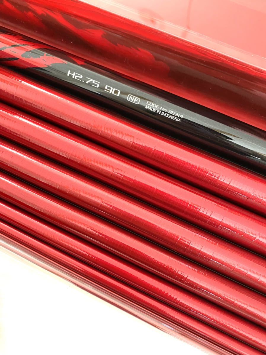 新品 シマノ ナイアード H2.75 90 NF ソリッド穂先付き 鮎 鮎竿 シマノ