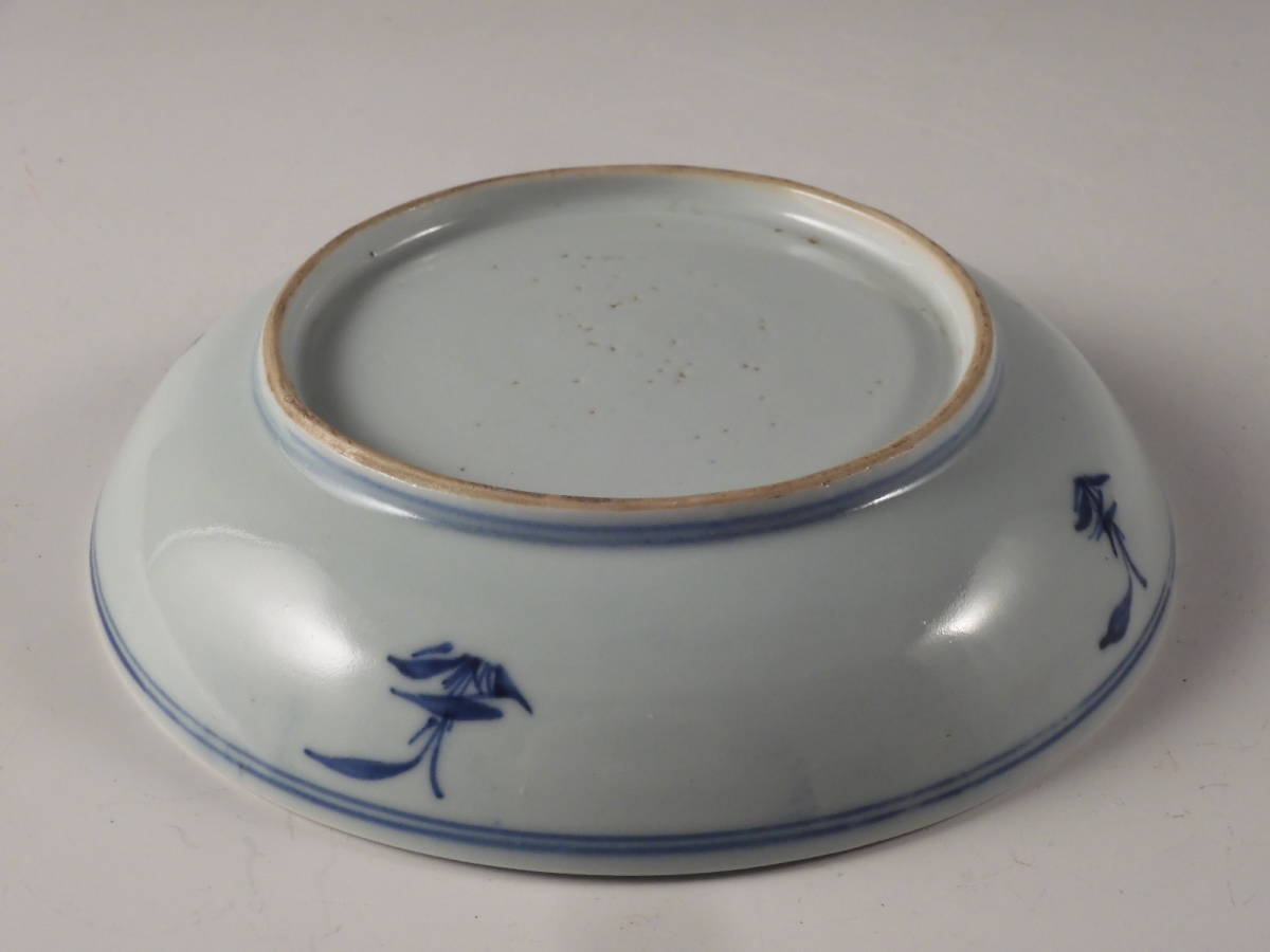 ○栄○中国 清代 古染付 雲龍文 飾皿 20.3cm 古陶磁 47s340(清)｜売買