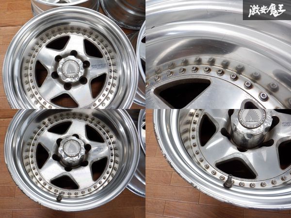 4本SET 会社宛送料無料 16×8J RAGUNA ラグナ ZZYZX アルミ ホイール 6
