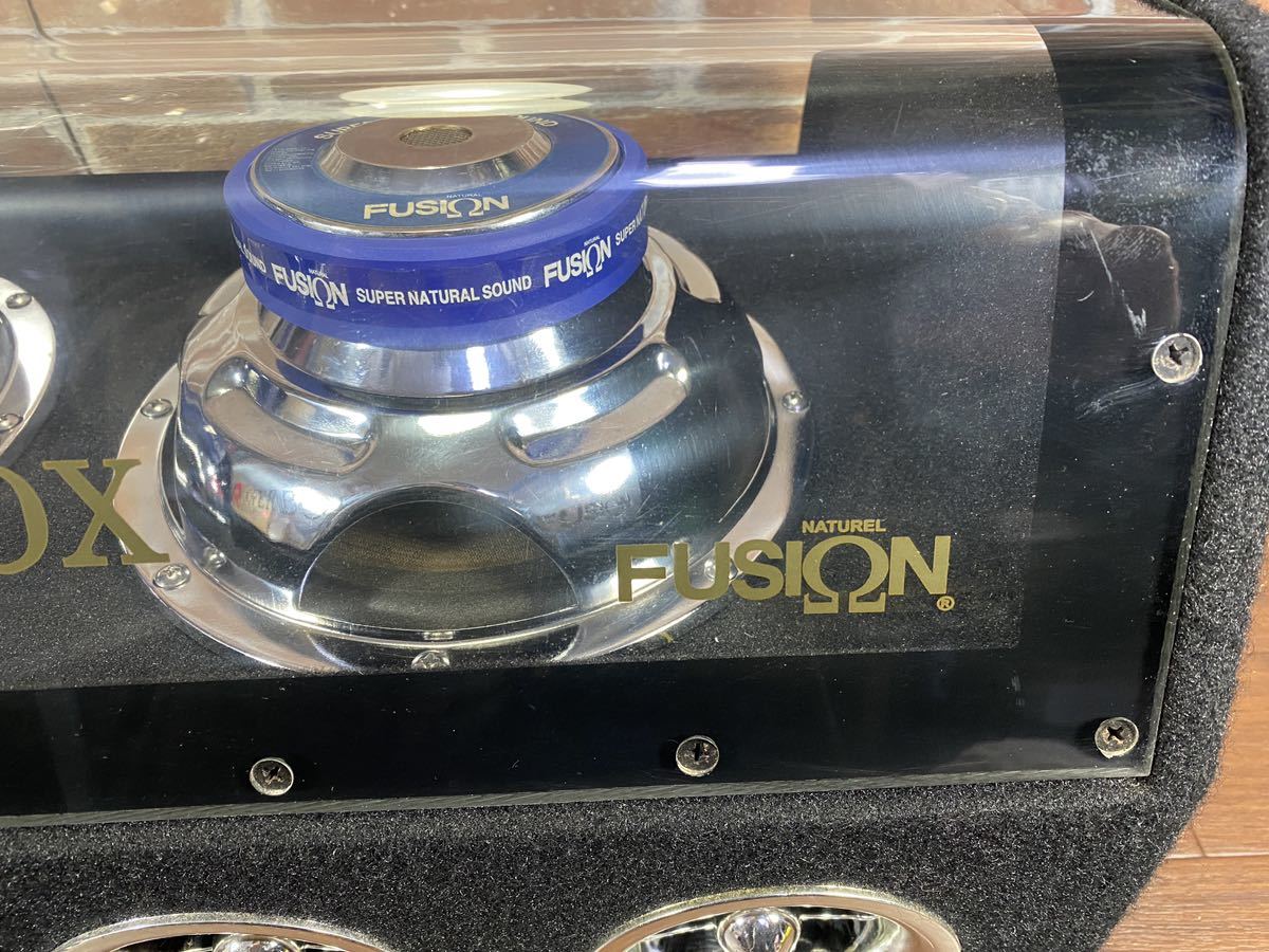 ♪♪FUSION フュージョン VRウーハーBOX FSN-VR25 カーオーディオ 