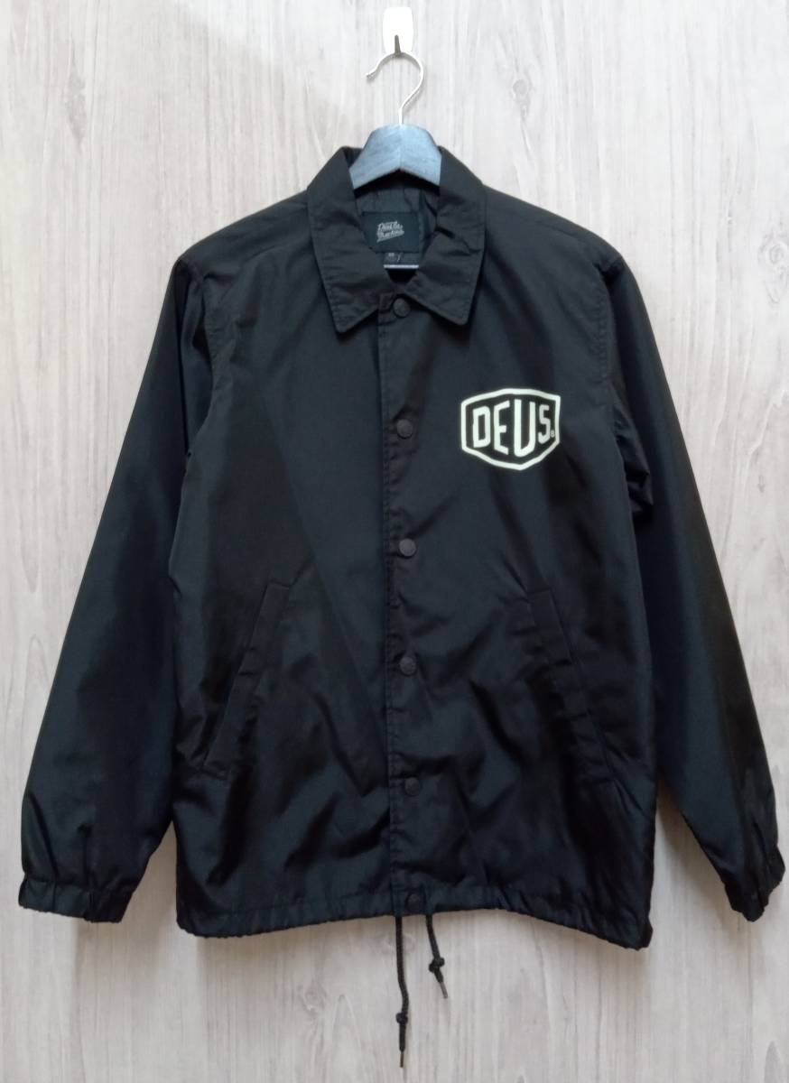 Deus Ex Machina/デウスエクスマキナ/ジャケット/ VENICE COACH JACKET JMW46821C/ブラック/XSサイズ