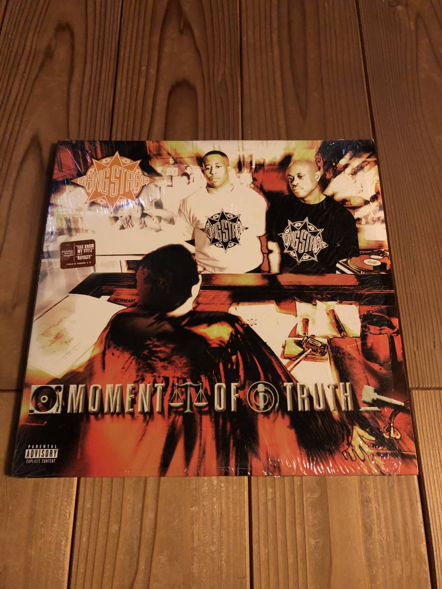 GANG STARR⁄MOMENT OF TRUTH 3LP レコード ギャング スター