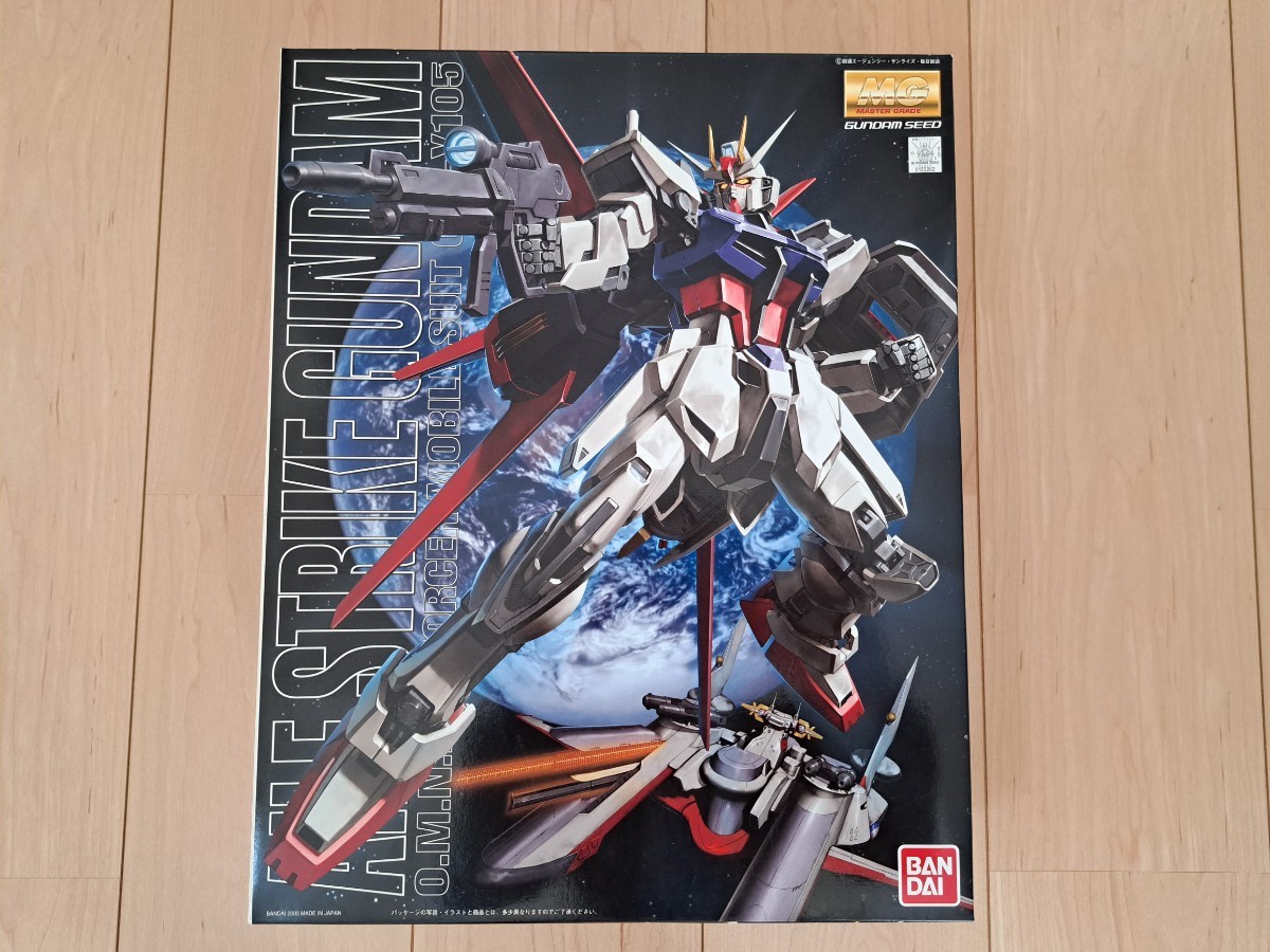 ☆新品未開封 MG 1/100 機動戦士ガンダムSEED エールストライク